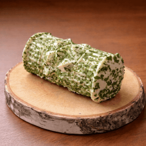 Gałka "Kwiatek" Naturalna z czosnkiem niedźwiedzim 250 g – ser górski