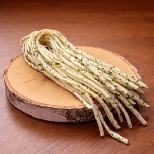 Korbacze Naturalne z czosnkiem niedźwiedzim 100 g – ser górski