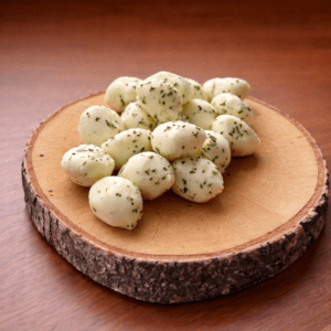 Kulki Naturalne z czosnkiem niedźwiedzim 100 g - serki górskie