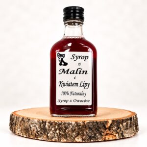 Syrop z malin i kwiatem lipy 200 ml