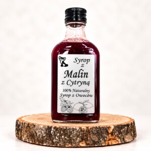 Syrop malinowy z cytryną 200 ml