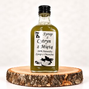 Syrop cytrynowy z miętą 200 ml